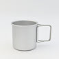 Outdoor camping MA-WY-040 aluminum alloy folding water cup coffee cup camping cup lightweight tea cup mug can hold boiling water