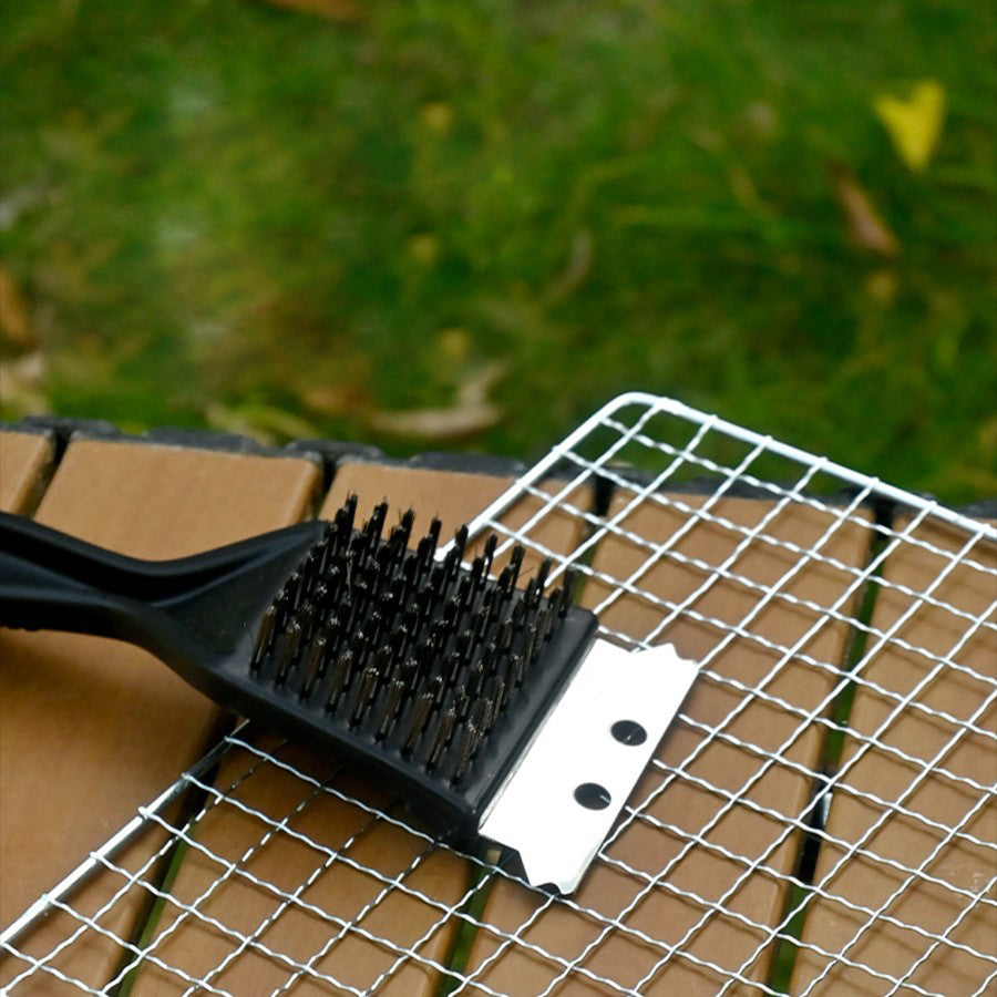 Outdoor camping, MA-WY-046 picnicking, kitchenware, barbecue, cleaning brush, multifunctional household wire cleaning brush, shovel