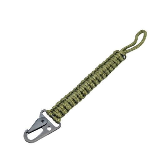 Weaving outdoor sports anti lost keychain, MA-WY-047 portable and sturdy eagle beak buckle, waist belt, key pendant