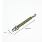 Weaving outdoor sports anti lost keychain, MA-WY-047 portable and sturdy eagle beak buckle, waist belt, key pendant