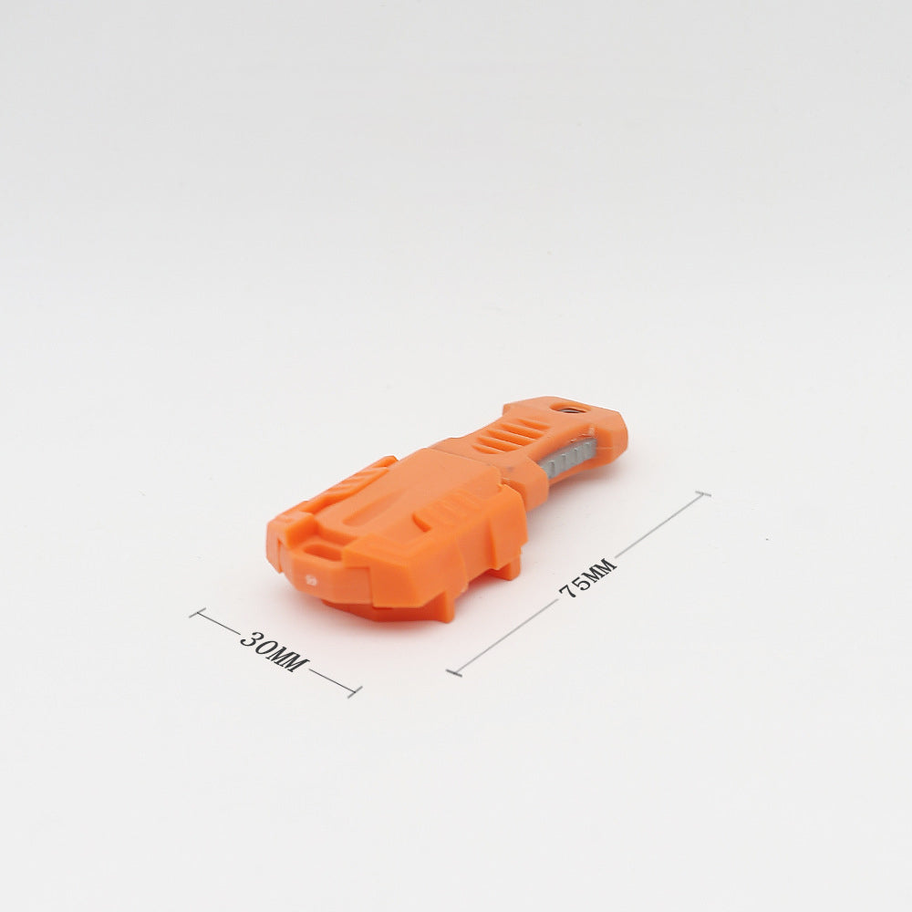 Outdoor portable carrying MA-WY-048 Beetle mini knife EDC portable tool webbing buckle pocket knife with rope