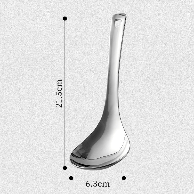 Colher de titânio puro, MA-XXT-010, classificação de pratos, colher de congee, colher doméstica, macarrão, colher de titânio