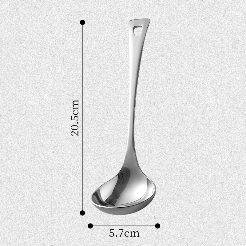Colher de titânio puro, MA-XXT-010, classificação de pratos, colher de congee, colher doméstica, macarrão, colher de titânio