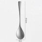 Pure titanium spoon,MA-XXT-012, household dining spoon,spoon, long handle mixing spoon, thick Western spoon, outdoor portable titanium tableware