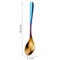 Pure titanium MA-XXT-016 outdoor home gradient color cutlery, forks, spoons, chopsticks, hiking portable travel tableware