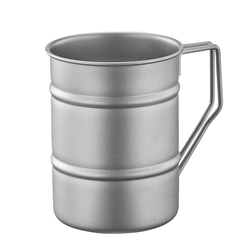 Pure titanium beer cup,MA-XXT-022 ultra light ta1, pure titanium travel express cup, mug, water cup