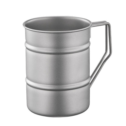 Pure titanium beer cup,MA-XXT-022 ultra light ta1, pure titanium travel express cup, mug, water cup
