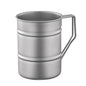 Pure titanium beer cup,MA-XXT-022 ultra light ta1, pure titanium travel express cup, mug, water cup