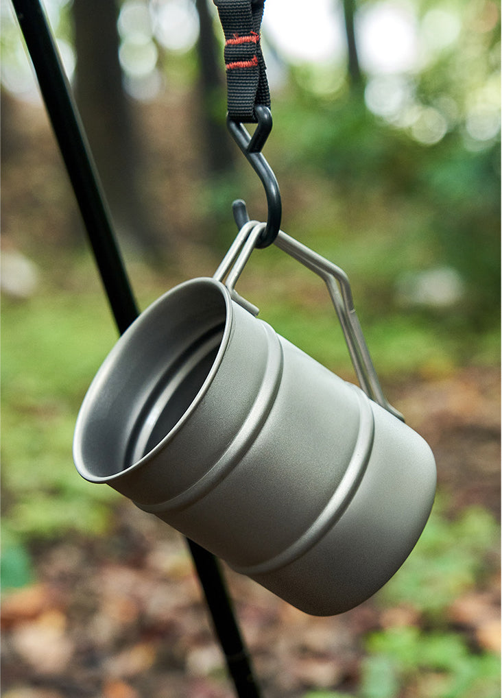 Pure titanium beer cup,MA-XXT-022 ultra light ta1, pure titanium travel express cup, mug, water cup