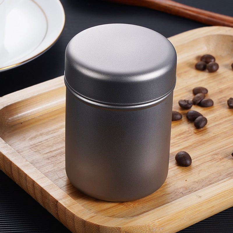 Pure titanium tea can,MA-XXT-025 sealed can, portable can, storage can, fresh-keeping can