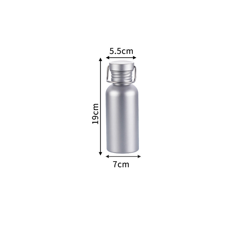 Garrafa de água esportiva para ciclismo ao ar livre de titânio puro, garrafa de água para acampamento de camada única MA-XXT-037, pode ferver água, garrafa de água para caminhadas