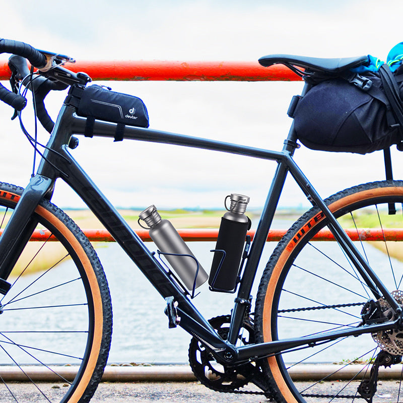 Garrafa de água esportiva para ciclismo ao ar livre de titânio puro, garrafa de água para acampamento de camada única MA-XXT-037, pode ferver água, garrafa de água para caminhadas