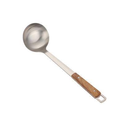 Pure titanium spatula, MA-XXT-043 soup spoon, household stir fry pan, spatula, Chinese style heat-resistant household kitchen cooking utensils