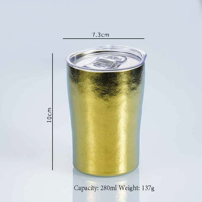 Vaso de agua para exteriores con microcristales de flor de hielo de titanio puro, copa de vino MA-XXT-044, vaso para bebidas frías, artículos para el hogar