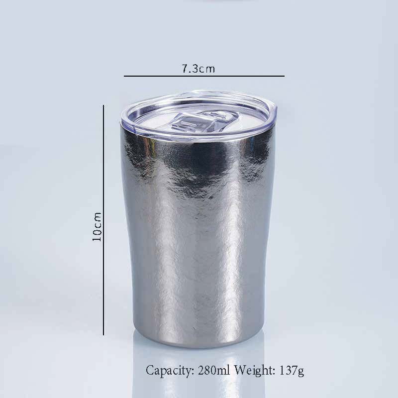 Vaso de agua para exteriores con microcristales de flor de hielo de titanio puro, copa de vino MA-XXT-044, vaso para bebidas frías, artículos para el hogar