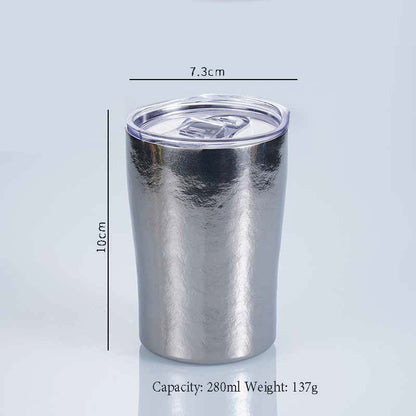 Vaso de agua para exteriores con microcristales de flor de hielo de titanio puro, copa de vino MA-XXT-044, vaso para bebidas frías, artículos para el hogar