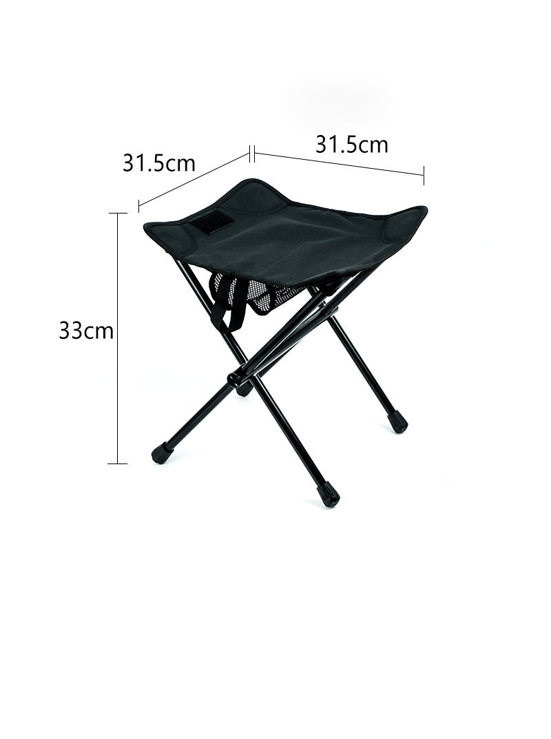 MA-YJ-003 Cadeira dobrável portátil para áreas externas Maza 7075 em liga de alumínio, leve e compacta para camping, churrasco, pesca, banco de desenho