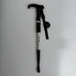 MA-YJ-007 Camping aluminum alloy shock absorber T-handle hiking cane, walking stick, outdoor hiking travel supplies factory