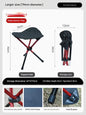 Masalong folding Stool 7075 Aluminum Alloy Outdoor Portable Triangular Stacking Camping Bench Fishing Stool