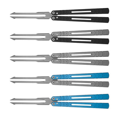 MASALONG Aluminum Alloy Flipping Trainer - Unsharpened Practice Tool MA-TJD-Balis-5