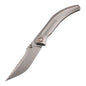 MASALONG 14C28N Steel Folding Knife - TC4 Titanium EDC Utility KNI-FD-015