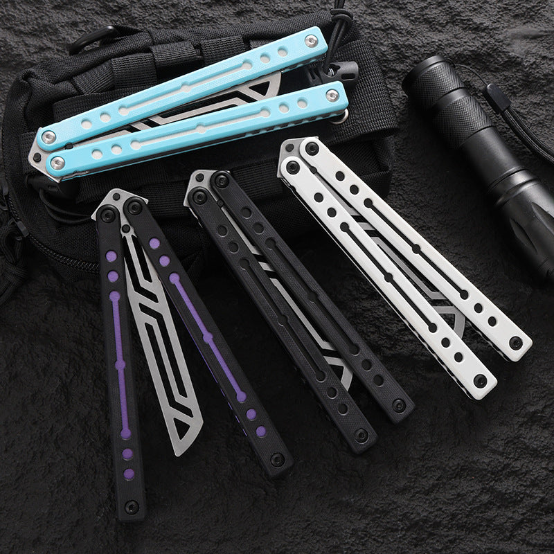 MASALONG Nautilus G10 Butterfly Practice Trainer - Unsharpened Tool