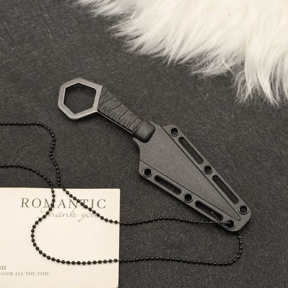 MASALONG Mini Karambit Fixed Blade Neck Knife - EDC Outdoor Utility