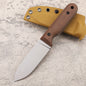 MASALONG DC53 Fixed Blade Outdoor Utility Knife - Linen Handle EDC KNI-FD-017