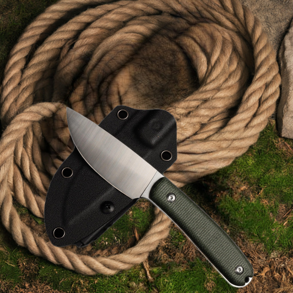 Fixed Blade Knives Outdoor Full tang Knife 14C28N Steel Camping Hunting Survival Knife with G10 Handle EDC Kydex Sheath kni260