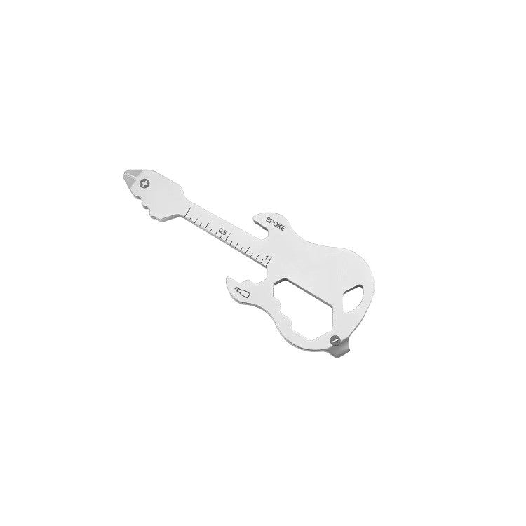 MASALONG 12-in-1 Guitar EDC Multi-tool Card - Portable Outdoor Utility