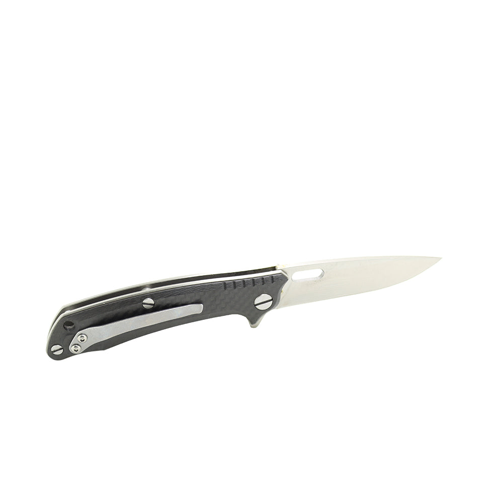 MASALONG Tactical Outdoor Survival Knife Handle with Wire Hole Belt Clip