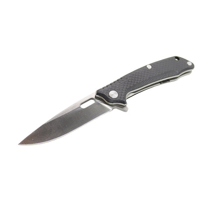 MASALONG Tactical Outdoor Survival Knife Handle with Wire Hole Belt Clip