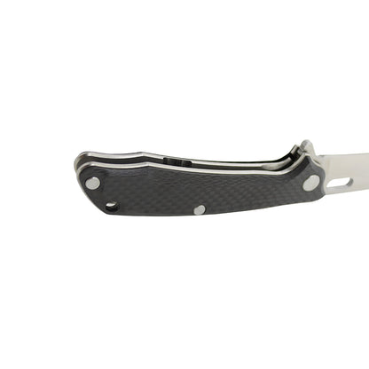 MASALONG Tactical Outdoor Survival Knife Handle with Wire Hole Belt Clip
