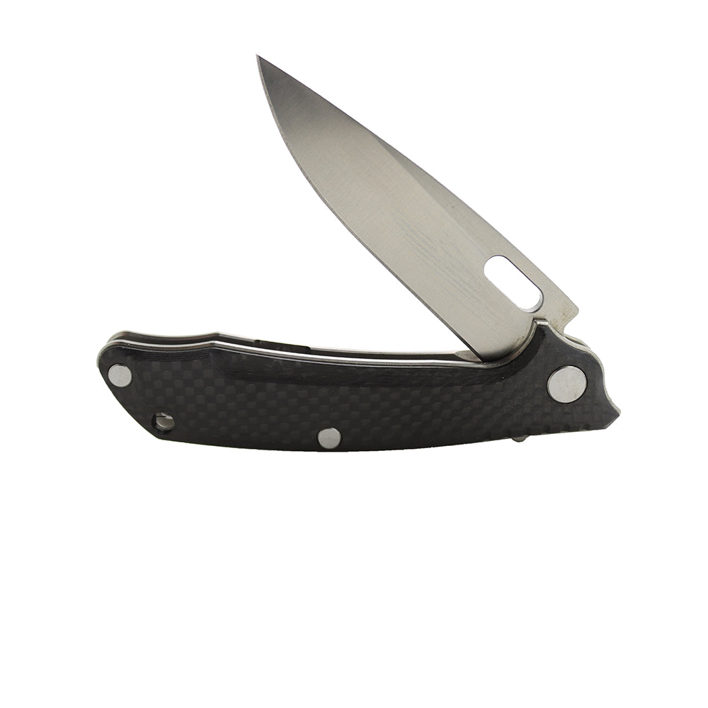 MASALONG Tactical Outdoor Survival Knife Handle with Wire Hole Belt Clip