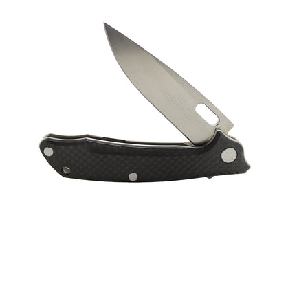 MASALONG Tactical Outdoor Survival Knife Handle with Wire Hole Belt Clip