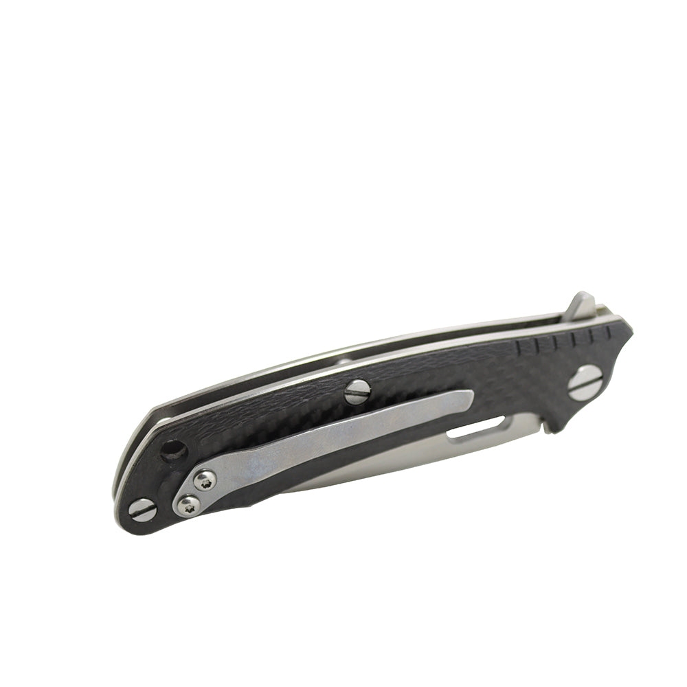 MASALONG Tactical Outdoor Survival Knife Handle with Wire Hole Belt Clip
