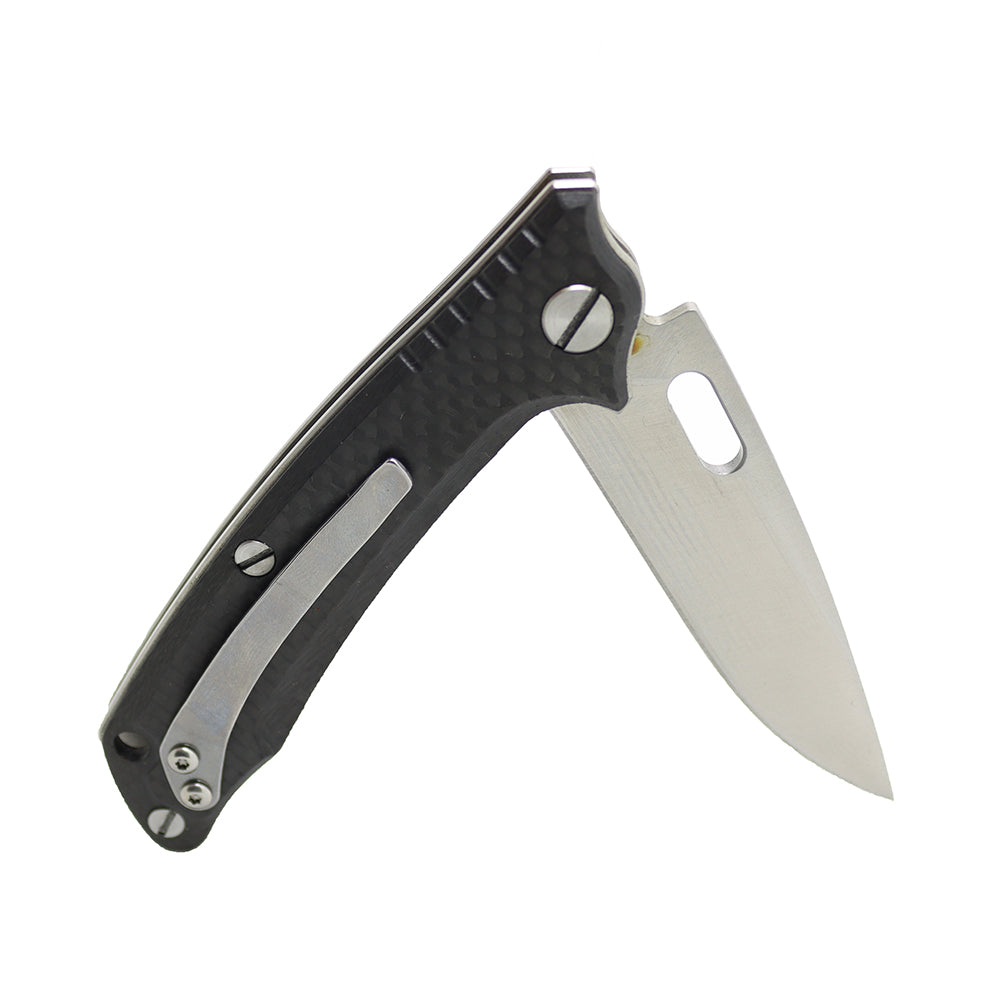 MASALONG Tactical Outdoor Survival Knife Handle with Wire Hole Belt Clip