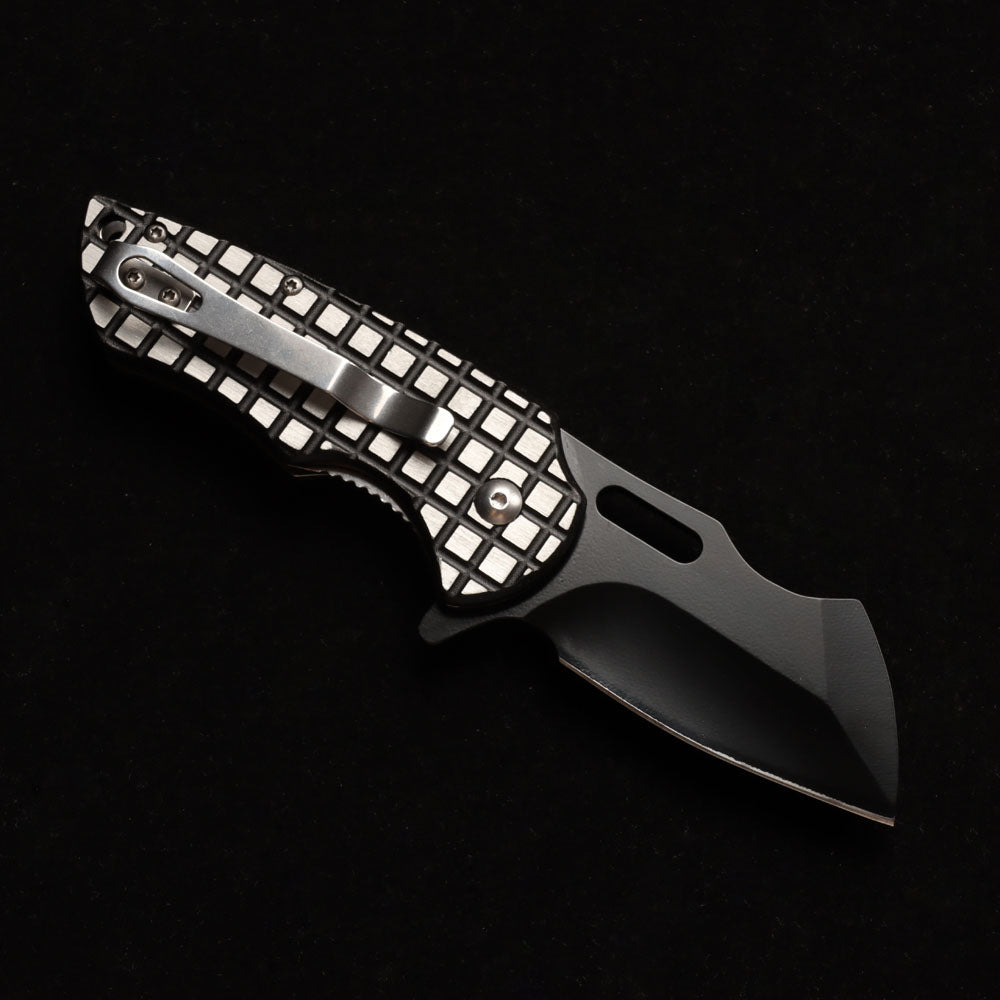 MASALONG kni215 Ultra Mini Folding Pocket Knife D2 Blade, TC4 Titanium Handle High-quality folding knife