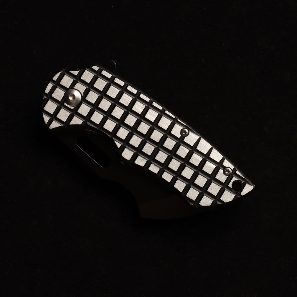 MASALONG kni215 Ultra Mini Folding Pocket Knife D2 Blade, TC4 Titanium Handle High-quality folding knife