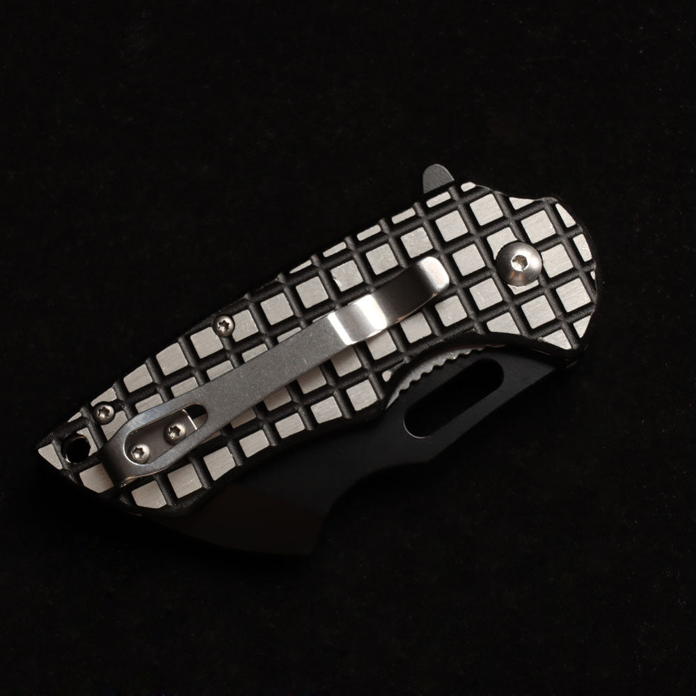 MASALONG kni215 Ultra Mini Folding Pocket Knife D2 Blade, TC4 Titanium Handle High-quality folding knife