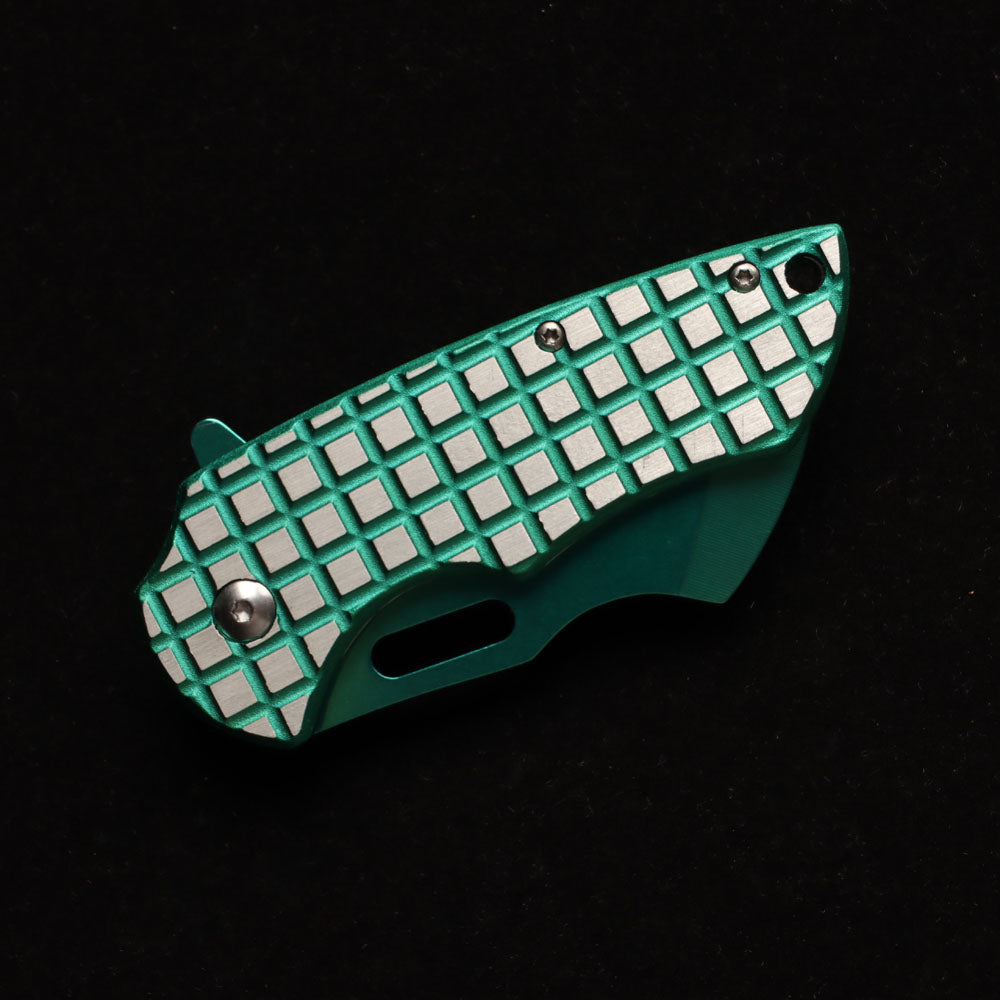 MASALONG kni215 Ultra Mini Folding Pocket Knife D2 Blade, TC4 Titanium Handle High-quality folding knife