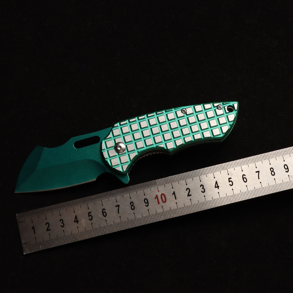 MASALONG kni215 Ultra Mini Folding Pocket Knife D2 Blade, TC4 Titanium Handle High-quality folding knife