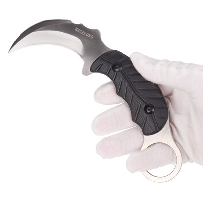 MASALONG kni233 Curved Blade Tool with Sheath Included
