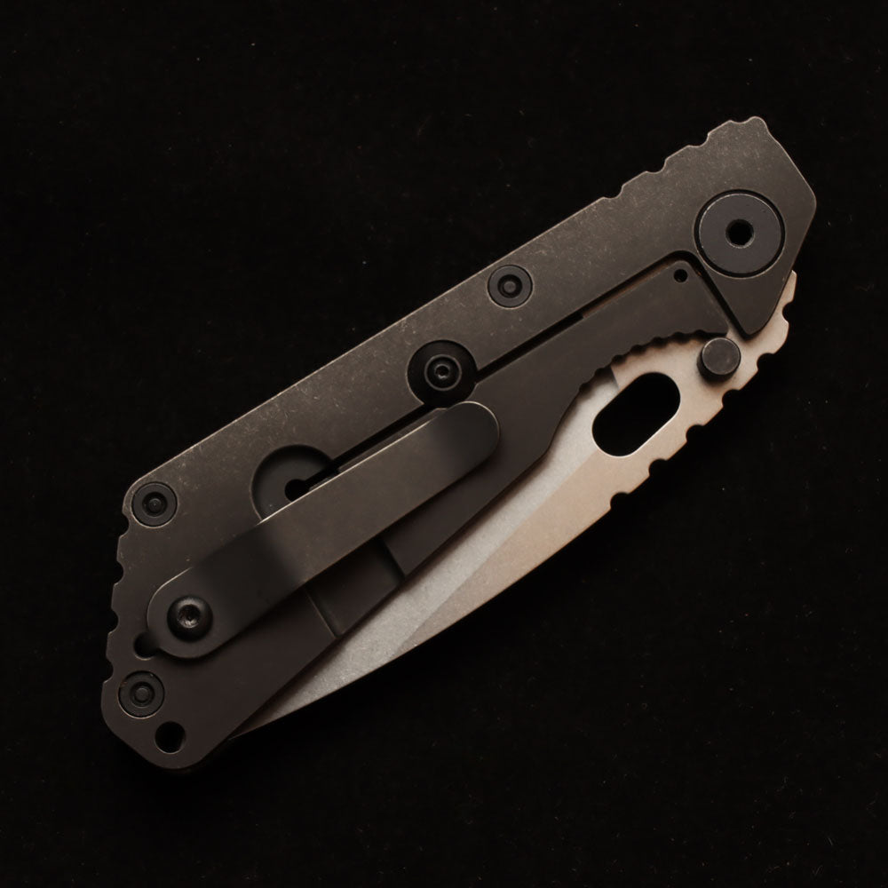 MASALONG Titan Damascus Blade faca tática dobrável, cabo especial de ébano preto EDC kni246