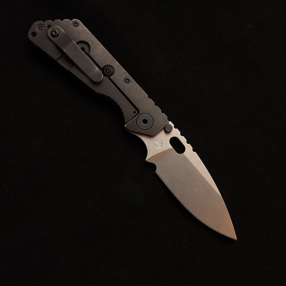 MASALONG Titan Damascus Blade faca tática dobrável, cabo especial de ébano preto EDC kni246
