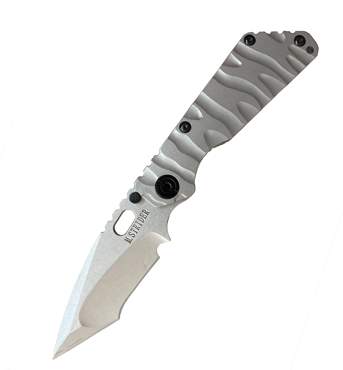 Masalong VG10 Blade Titanium Alloy Handle Camping Hunting Fishing Pocket Outdoor Survival Collection EDC Tool Knife kni246-m-wave