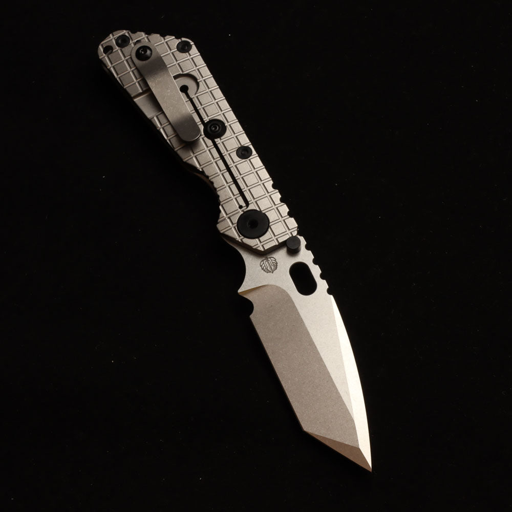 MASALONG Titan Damascus Blade faca tática dobrável, cabo especial de ébano preto EDC kni246