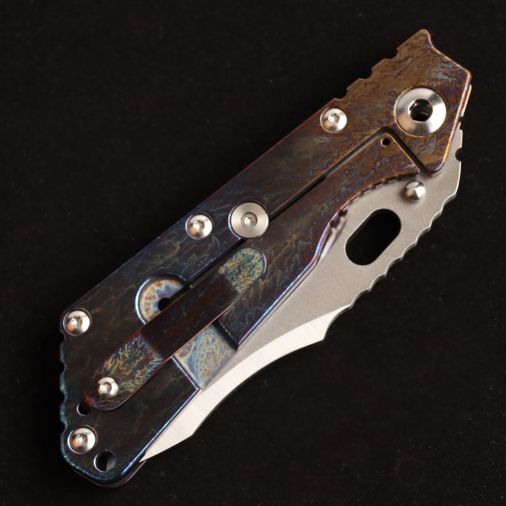 Masalong kni246 Stormers VG10 Blade Titanium Alloy Handle Camping Hunting Fishing Pocket Outdoor Survival Collection EDC Tool Knife A