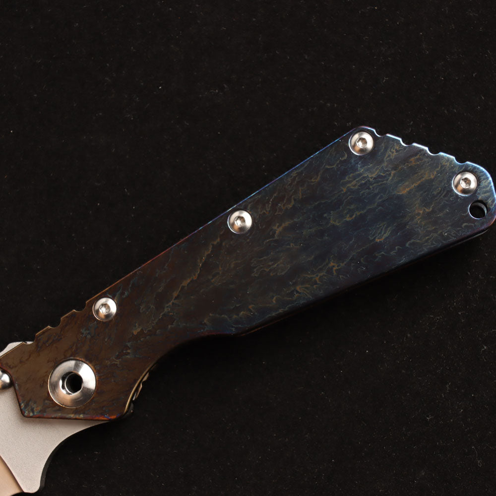 Masalong kni246 Stormers VG10 Blade Titanium Alloy Handle Camping Hunting Fishing Pocket Outdoor Survival Collection EDC Tool Knife A