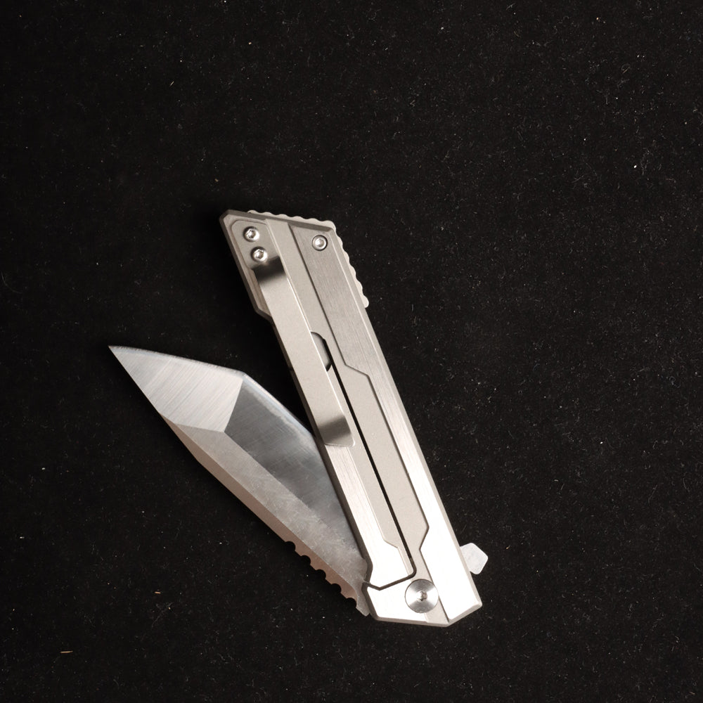 MASALONG Military Survival Hunting Camping Outdoor Utility Tactical Knife in Stainless Steel